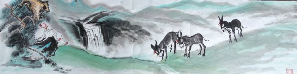 笔墨绘驴魂 初心映乡土