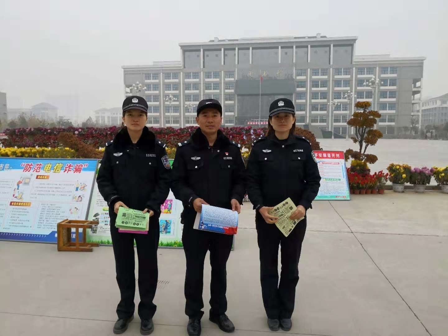 开封柳园口分局巡逻、宣传并举全力推进双提升