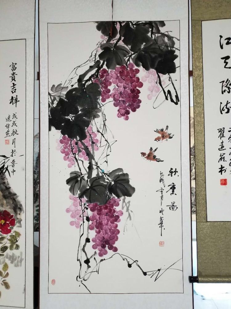 书画寄情 翰墨留韵 淄博马庄村举办首届庆元旦迎新春书画展