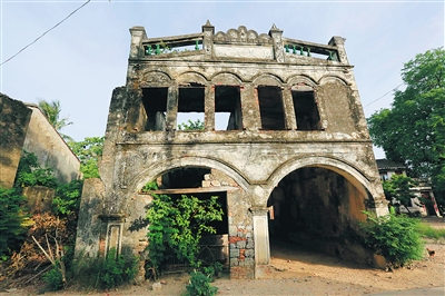 东方北黎村：沧桑骑楼 老村记忆