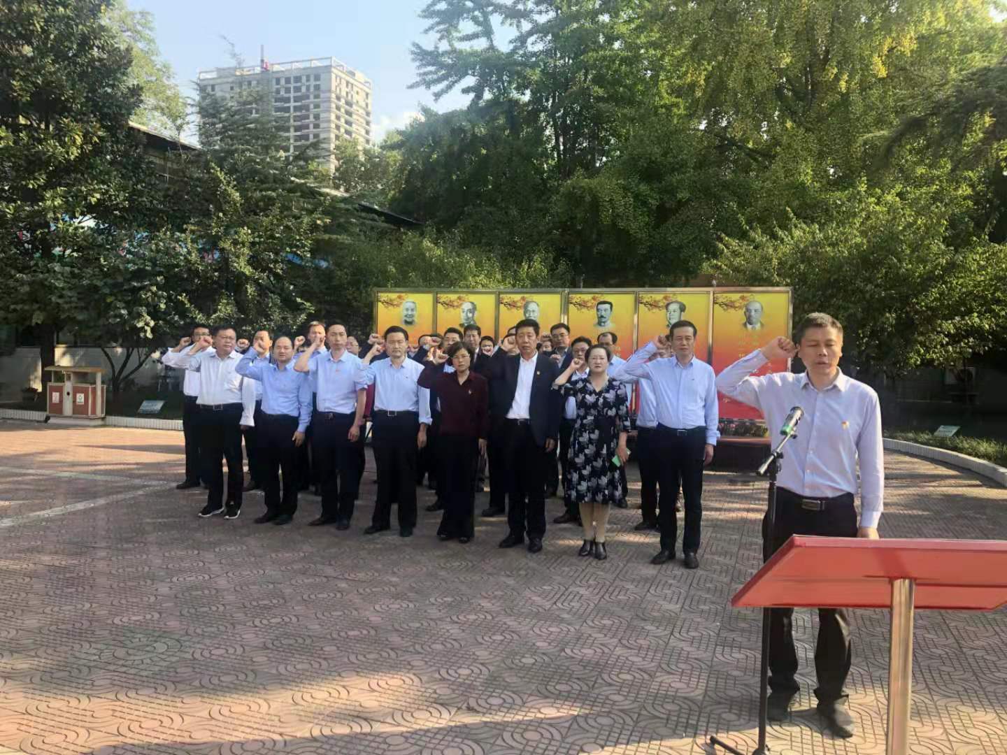 宝鸡市金台区领导干部开展廉政警示和革命传统教育