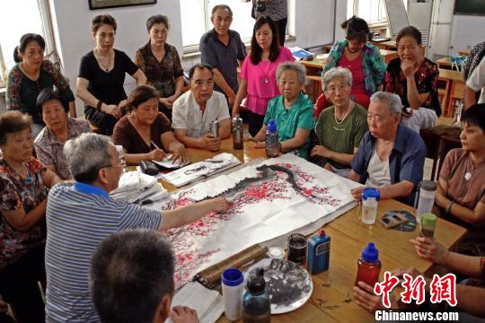 图为邢台市老年大学。邢台市老年大学提供