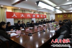 河南商丘：市中院在梁园法院召开人大代表座谈会