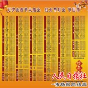 欢乐云集，群星璀璨——七大曲艺名家坐镇2019万岁山庙会!