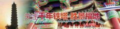    开封千年铁塔 我只是贪恋 你的雪中情