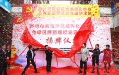 “两新组织党建孵化站”揭牌仪式在柳州市鱼峰区举行