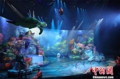 山东首个大型高科技舞台演艺水秀《青秀》首演