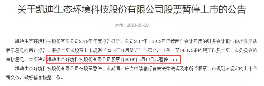 史无前例！7家公司同一天被“宣判”暂停上市
