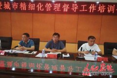 开封市通许县城管局参加县“三城联创”暨城市精细化管理督导工作培训会