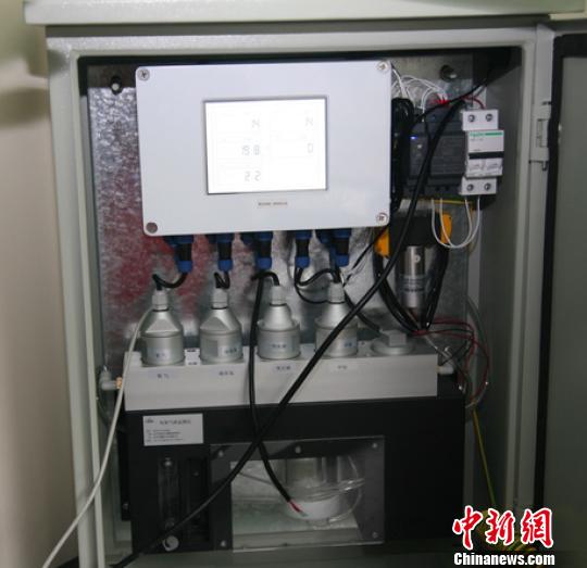 有害气体监测仪。203所供图