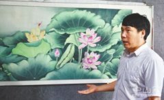 爱画画的农庄老板是位免费“渔大夫”
