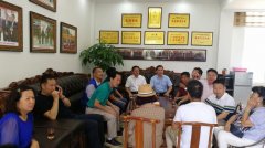 南宁市民营企业家联合会一行到祖昌门业考察走访
