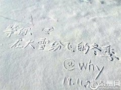 15字30元 千里之外北方人雪地代写满足南方人对雪谜之热爱