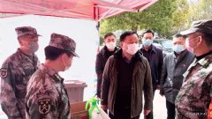 河南商丘:睢阳区新城街道办事处民兵奋战“疫”线当先锋