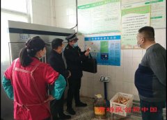 柘城县市场监管局开展学校食品安全及疫情防控专项检查工作
