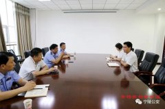  宁陵县公安局长王自忠到企业建筑工地走访调研扫黑除恶专项斗争