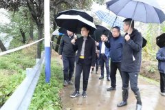 宝鸡市渭滨区区委书记张帆实地督导检查全区防汛防滑工作